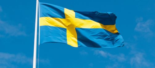 The Swedish Flag, often associated with political events. [Image via Unif - Pixabay]