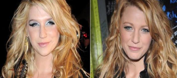 Blake Lively & Ke$ha. (Foto/Reprodução via Google). Blake Lively & Ke$ha. (Foto/Reprodução via Google).