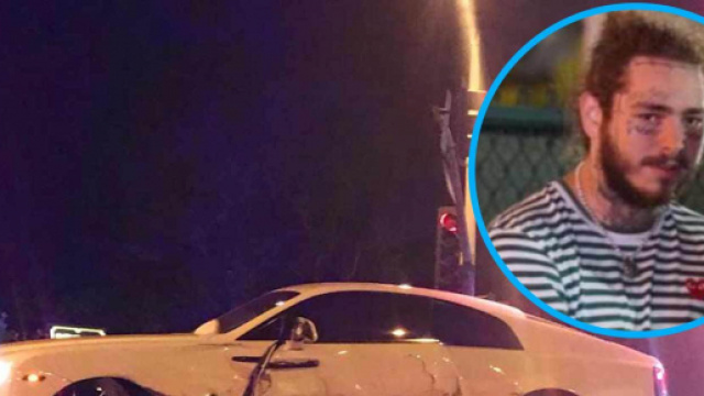 Post Malone a survécu à un violent accident de voiture !