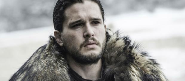 Kit Harington caracterizado como Jon Nieve. Kit Harington caracterizado como Jon Nieve.