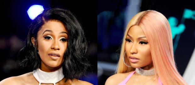 Nicki Minaj répond à Cardi B et la menace de mort en plein interview. Nicki Minaj répond à Cardi B et la menace de mort en plein interview.