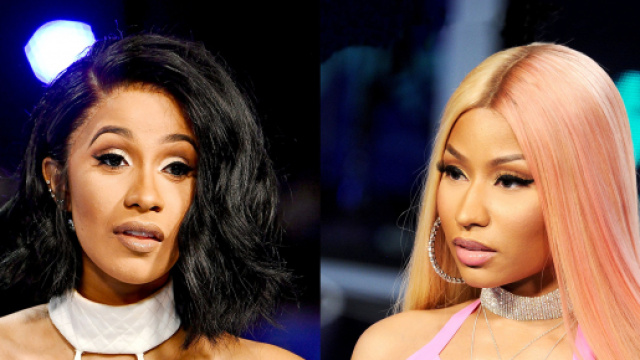 Nicki Minaj répond à Cardi B et la menace de mort en plein interview.