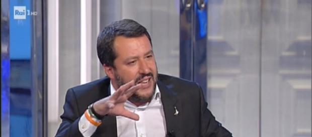 Pensioni, Salvini a Porta a Porta Pensioni, Salvini a Porta a Porta