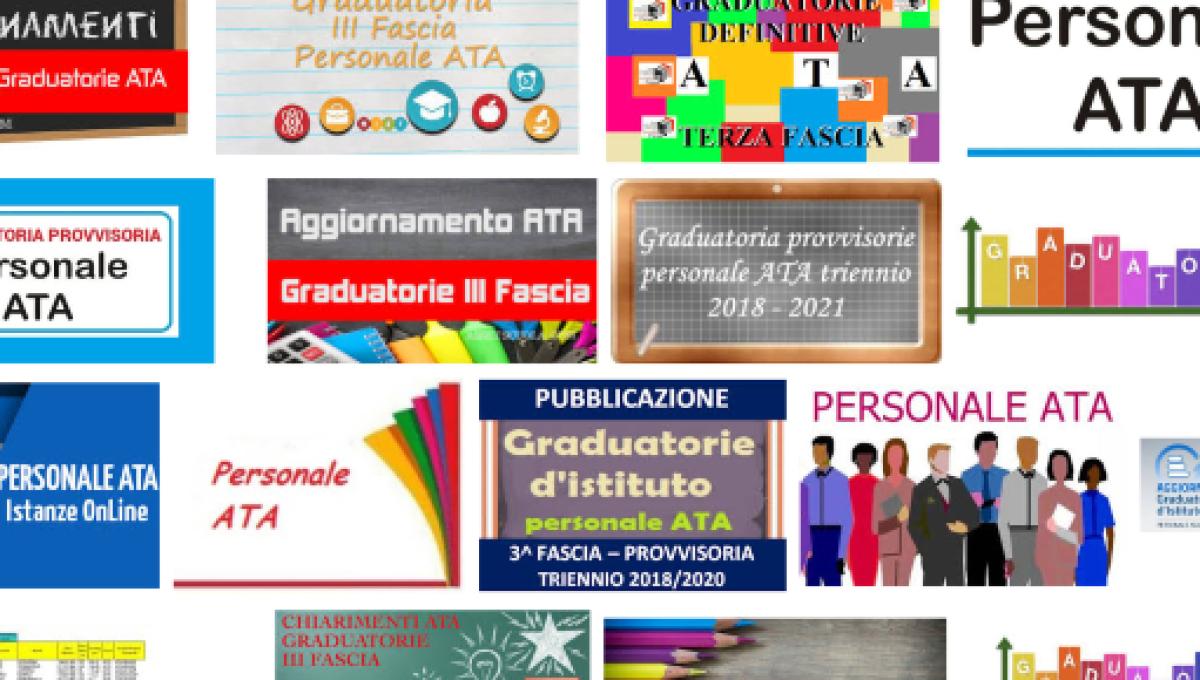 Graduatorie Definitive Ata 2018 2021 Dovrebbero Essere