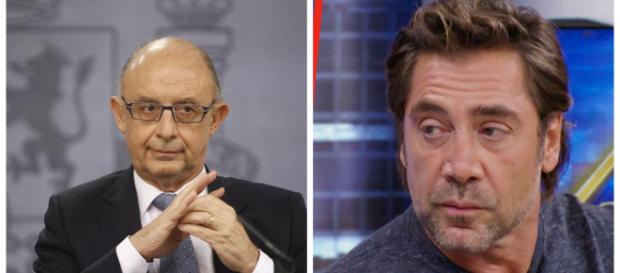 Montoro y Javier Bardem en imagen Montoro y Javier Bardem en imagen