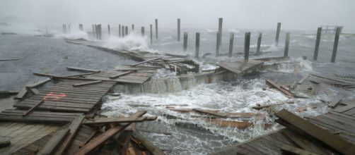 I danni dell'uragano Florence (Sky News)