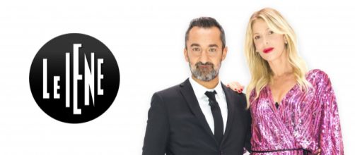 I conduttori delle iene: Nicola Savino e Alessia Marcuzzi.