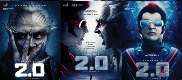 2.0 First Look, Posters Starring Rajinikanth, Akshay Kumar ... - (Image via Dharma Productions/Twitter) 2.0 First Look, Posters Starring Rajinikanth, Akshay Kumar ... - (Image via Dharma Productions/Twitter)