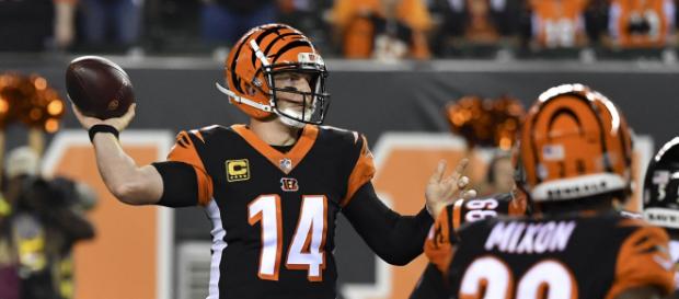 Andy Dalton tuvo una gran primera mitad con 4 TD. NFLc.om. Andy Dalton tuvo una gran primera mitad con 4 TD. NFLc.om.