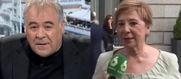 Ferreras y Celia Villalobos en imagen Ferreras y Celia Villalobos en imagen