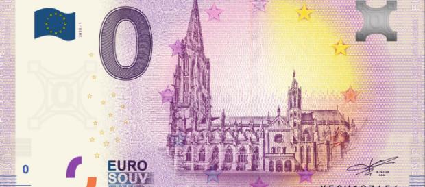 Freiburger Null-Euro-Schein mit dem Münster Freiburger Null-Euro-Schein mit dem Münster