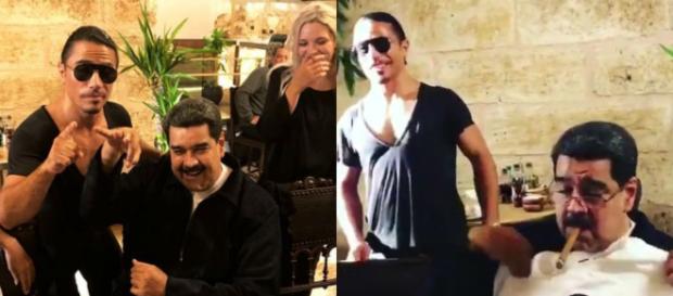 Indignación mundial por la suculenta cena de Nicolás Maduro Indignación mundial por la suculenta cena de Nicolás Maduro