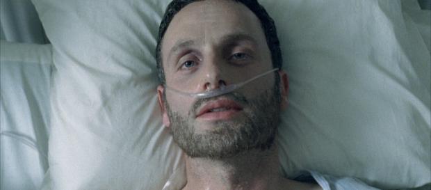 Rick Grimes acordando do coma em The Walking Dead Rick Grimes acordando do coma em The Walking Dead