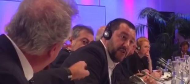 Salvini fa sbottare il ministro del Lussemburgo Salvini fa sbottare il ministro del Lussemburgo