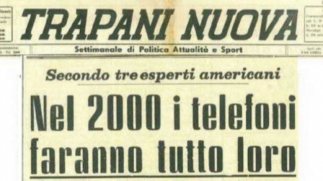 Il titolo dell'articolo comparso sull'edizione di Trapani Nuova del 26 giugno 1962