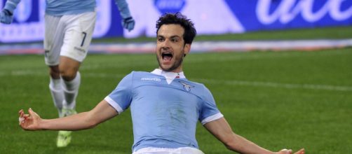 Parolo, autore del gol decisivo per la Lazio a Empoli