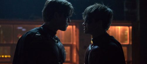Dick Grayson meets the new Robin Jason Todd in the 'Titans' TV series [Image Credit: Emergency Awesome/YouTube screencap]