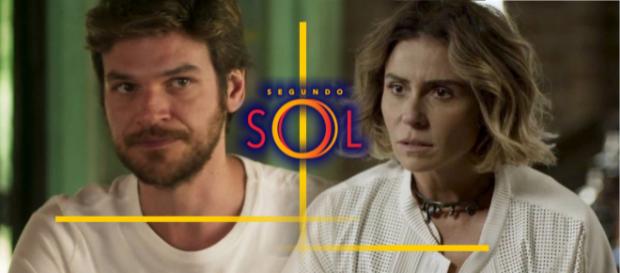 Luzia tenta convencer Beto que é inocente Luzia tenta convencer Beto que é inocente