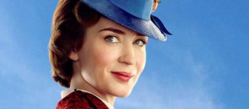Emily Blunt is the magical nanny in "Mary Poppins Returns." [Image @ComicBookNOW/Twitter]