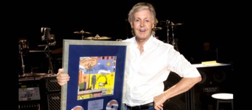 Paul McCartney has hit the No. 1 spot on the Billboard 200 charts in the US with his new album "Egypt Station." [Image @PaulMcCartney/Twitter]