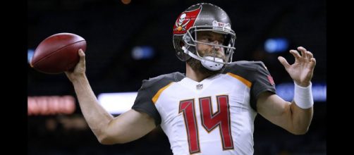 Ryan Fitzpatrick has the Buccaneers off to an amazing start in 2018. [Image via The Rich Eisen Show/YouTube]