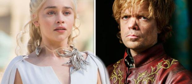 Daenerys Targaryen e Tyrion Lannister Daenerys Targaryen e Tyrion Lannister