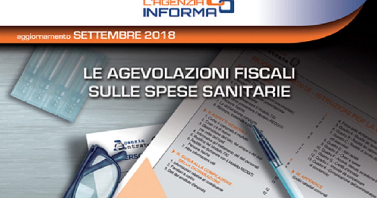 Spese Sanitarie, Elenco Delle Detrazioni Fiscali Nella Guida Dell ...