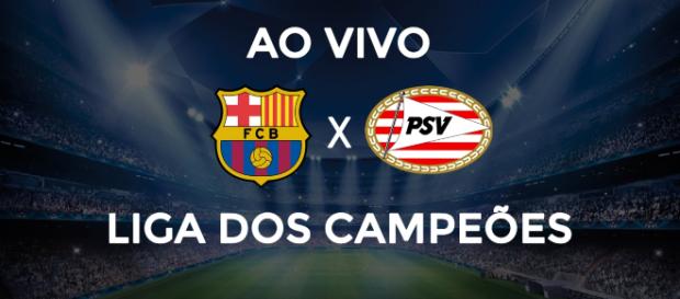 Barcelona x PSV ao vivo pela Liga dos Campeões Barcelona x PSV ao vivo pela Liga dos Campeões