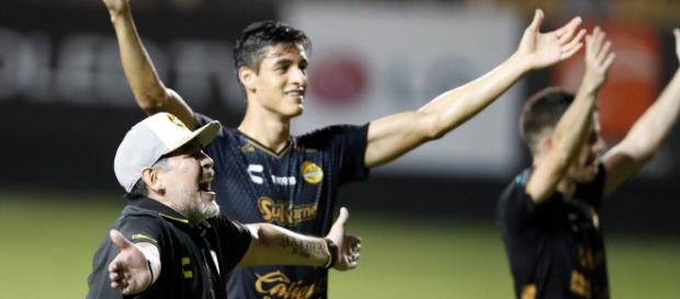 Diego Maradona tuvo un debut soñado en el Dorados de Sinaloa ... - com.ar Diego Maradona tuvo un debut soñado en el Dorados de Sinaloa ... - com.ar