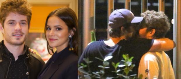 Maurício Destri com Marquezine e Gil. Maurício Destri com Marquezine e Gil.