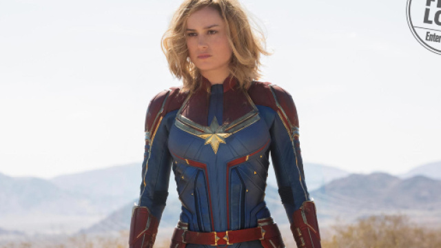 Brie Larson nei panni di Carol Danvers aka Capitan Marvel