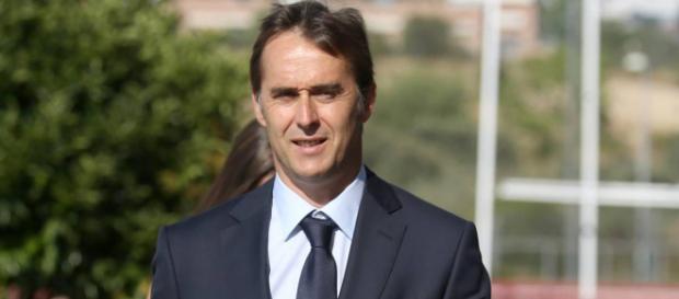 Julen Lopetegui n'a pas manqué d'éloges concernant Karim Benzema à la suite de ses dernières performances Julen Lopetegui n'a pas manqué d'éloges concernant Karim Benzema à la suite de ses dernières performances