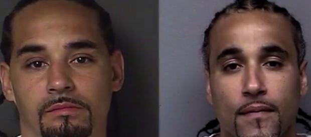 Richard Jones (a sinistra) ha scontato 17 anni di carcere perché scambiato per Ricky Amos, autore di una rapina a mano armata. Richard Jones (a sinistra) ha scontato 17 anni di carcere perché scambiato per Ricky Amos, autore di una rapina a mano armata.