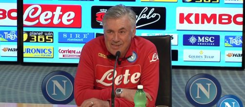 Carlo Ancelotti, allenatore del Napoli