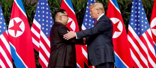 Kim Jong-un e Donald Trump nello storico bilaterale dello scorso 12 giugno