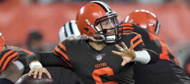 Baker Mayfield: Browns top draft pick makes NFL debut vs. Jets - usatoday.com Baker Mayfield: Browns top draft pick makes NFL debut vs. Jets - usatoday.com