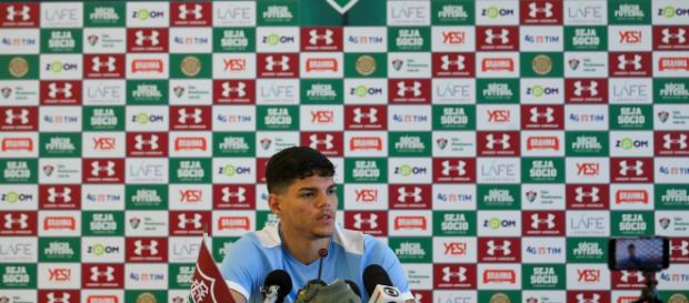 Com Ayrton Lucas na lateral-esquerda, Flu encara o Deportivo Cuenca pela Sul-Americana (Foto: Lucas Merçon) Com Ayrton Lucas na lateral-esquerda, Flu encara o Deportivo Cuenca pela Sul-Americana (Foto: Lucas Merçon)