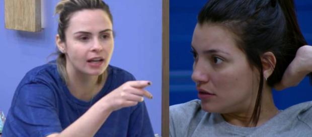 Gabi Prado e Ana Paula Renault (Reprodução - RecordTV) Gabi Prado e Ana Paula Renault (Reprodução - RecordTV)
