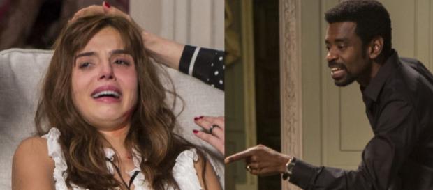 Rochelle acusa Roberval de abusos em Segundo Sol. (foto reprodução). Rochelle acusa Roberval de abusos em Segundo Sol. (foto reprodução).