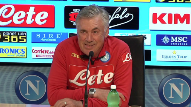 Carlo Ancelotti, allenatore del Napoli