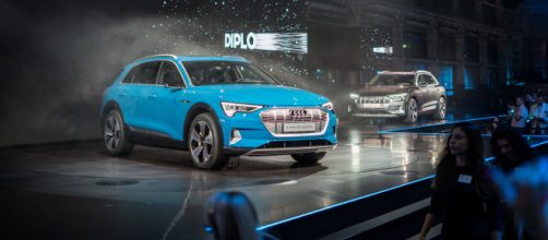 La première della nuova Audi e-tron