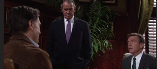 Matt convinces Victor to give Jack DNA sample. (Image Source: The Young and the Restless-YouTube.)