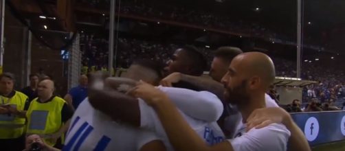 Sampdoria-Inter 0-1: gol all'ultimo respiro di Brozovic, i tifosi contestano il Var a Marassi.