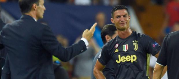 Cristiano fue expulsado en la victoria de Juventus en la Champions - com.ar Cristiano fue expulsado en la victoria de Juventus en la Champions - com.ar
