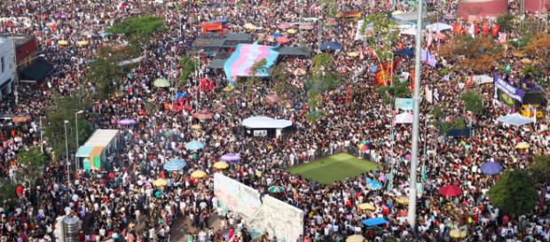Protestos contra e a favor do candidato Jair Bolsonaro Protestos contra e a favor do candidato Jair Bolsonaro