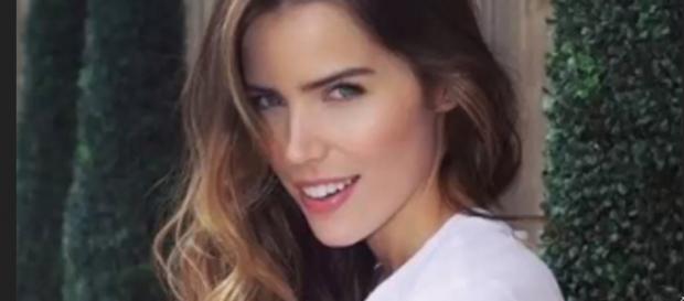 Sofia Mattesson is Gina on GH who may be Nina;s daughter. (Image Source: USA and News- YouTube,) Sofia Mattesson is Gina on GH who may be Nina;s daughter. (Image Source: USA and News- YouTube,)