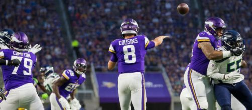Kirk Cousins and the Vikings suffered a horrible defeat this weekend. [Image via USA Today Sports/YouTube]