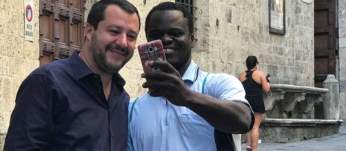 Un selfie piccante con Salvini