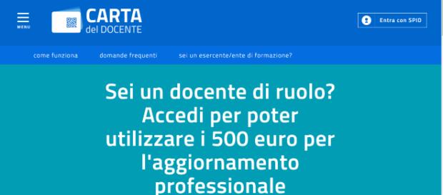 bonus docenti cartadeldocente, creazione buoni bonus docenti cartadeldocente, creazione buoni
