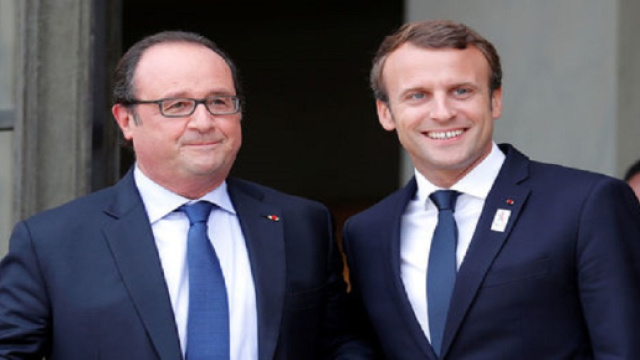François Hollande fustige le 'comportement excessif' d'Emmanuel Macron